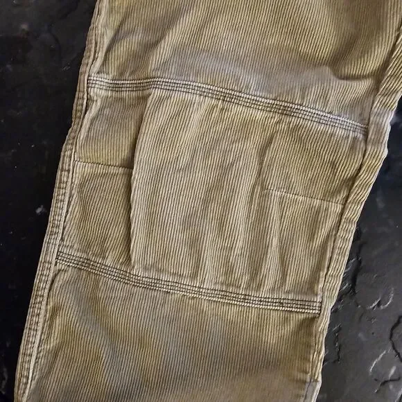 Timberland Y2K Tan Corduroy Pants Sz 16 Youth Boys 28 Baggy Jeans Vintage Cords